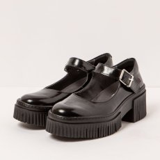 Dámská obuv na podpadku#1373 NAPPA SHINNY BLACK/YORK