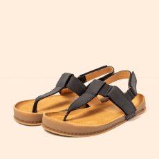 Barefoot kožené sandály HORIZON#N6004 ARIZONA BLACK / HORIZON