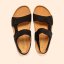 Barefoot sandály HORIZON#N6003 NOBUCK BLACK / HORIZON