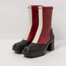 Kozačky na podpadku#1973 NAPPA RED-BLACK/BERNA Kozačky na podpadku#1973 NAPPA RED-BLACK/BERNA