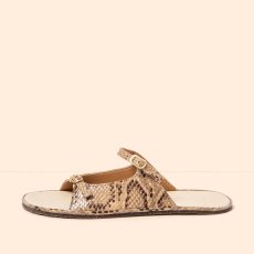Dámské barefoot pantofle BARE#N5684 SNAKE BEIG/ BARE SANDALS Dámské barefoot pantofle BARE#N5684 SNAKE BEIG/ BARE SANDALS