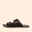 Barefoot pantofle BARE#N5682 NOBUCK LAVADO BLACK/ BARE SANDALS Barefoot pantofle BARE#N5682 NOBUCK LAVADO BLACK/ BARE SANDALS
