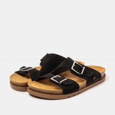 Unisex pantofle KASSEL#2020 NOBUCK BLACK/ KASSEL