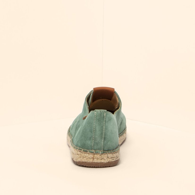 Espadrilky CAMPOS#N678 SILK SUEDE JADE