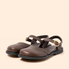 Sandály s uzavřenou špičkou ARENISCA#N5874 SOFT NAPPA TESTA/ ARENISCA