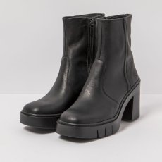 Polokozačky na podpadku#1974 NAPPA BLACK/BERNA Polokozačky na podpadku#1974 NAPPA BLACK/BERNA
