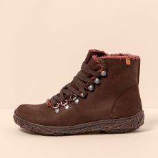 Kotníkové boty na tkaničku#N5456 PLEASANT BROWN/ NIDO