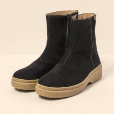 Dámské kotníkové boty#N5901 SILK SUEDE BLACK / ARPEA