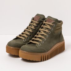 Kotníčkové boty#1532 NOBUCK KAKI/BRIGHTON