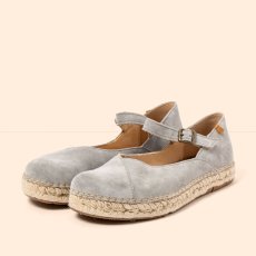 Espadrilky Mary Jane#N679 SILK SUEDE BLUE / CAMPOS