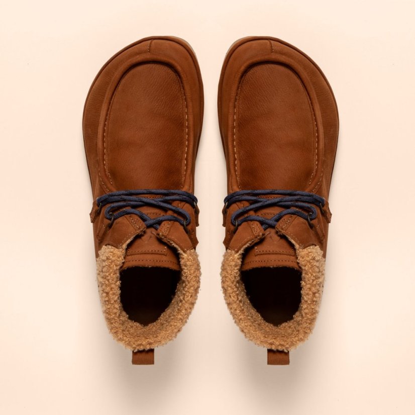 PÁNSKÉ KOTNÍKOVÉ BAREFOOT BOTY TRIBU N5373 WOOD vel.46