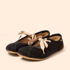 Barefoot baleríny ONDINA#N5936 NOBUCK BLACK/ONDINA