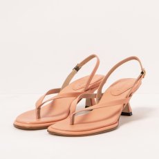 Luxusní sandály na podpatku#S3166 NAPPA PEACH PINK/ GLERA