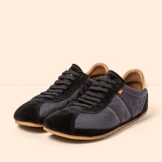 Barefoot baleríny ONDINA#N5935A WASHED NYLON BLACK/ONDINA