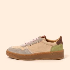 Originální tenisky GEO#N5844 MULTI LEATHER CREAM-LILA/ GEO