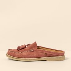 Pantofle nazouváky#N5964 SILK SUEDE FRAMBUESA/ PLANTAE