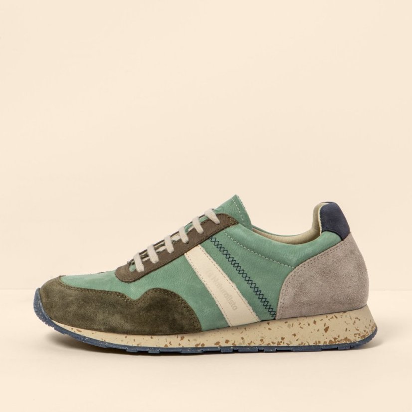 Klasické tenisky Sea Project#NSP02 MULTI LEATHER MULTI JADE/ SEA PROJECT