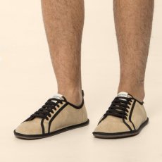 Veganské barefootové tenisky#N5674T RECYCLED COTTON SAND/ BARE
