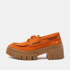 Dámské mokasíny YORK#1379 NOBUCK DARK ORANGE/YORK Dámské mokasíny YORK#1379 NOBUCK DARK ORANGE/YORK