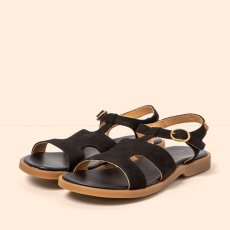 Dámské sandály ARENISCA#N5879 NOBUCK BLACK/ ARENISCA