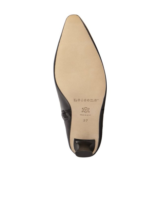 Luxusní dámské kozačky#S3197 NAPPA BLACK/ VILANA