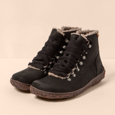 Kotníkové boty na tkaničku#N5456 PLEASANT BLACK/ NIDO