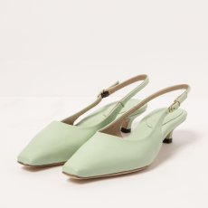 Luxusní dámské lodičky#S3024 NAPPA PASTEL GREEN/ ALEDO