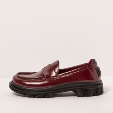 Unisex mokasíny BIRMINGHAM#1902 NAPPA SHINNY BURDEOS/ BIRMINGHAM