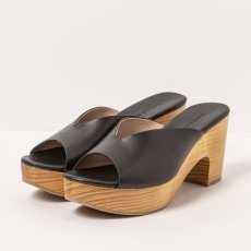 Elegantní dámské pantofle#S3274 NAPPA BLACK/ ST.LAURENT SANDAL