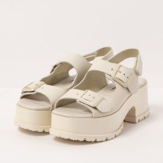 Sandály na platformě#1821 NAPPA CREAM/ MANCHESTER
