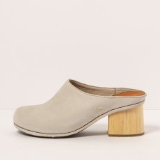 Pantofle na podpatku#1879 NOBUCK BONE/ I WISH
