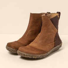 Kotníkové boty#N5450 PLEASANT WOOD-BROWN/ NIDO