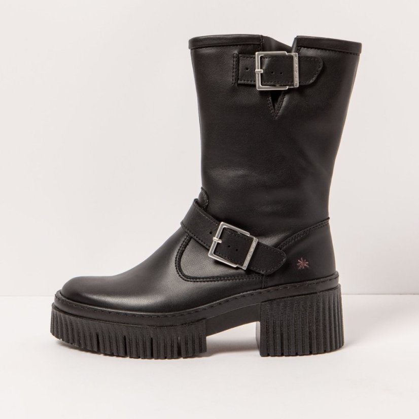 Kozačky na podpadku#1397 NAPPA BLACK /YORK