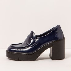 Dámské lodičky BERNA#1972 NAPPA SHINNY NAVY/BERNA