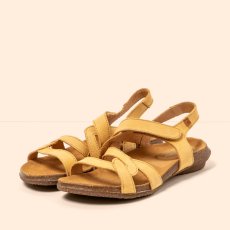Dámské kožené sandály WAKATAUA#N5079 NOBUCK HONEY/ WAKATAUA
