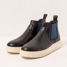 Chelsea tenisky#1789 NAPPA BLACK-COBALTO /BELLEVILLE