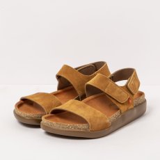 Sandály na platformě#1386S SILK SUEDE TOFFEE/ BIARRITZ