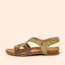 Elegantní dámské sandály PANGLAO#N5819 NOBUCK-SILK LIKEN /PANGLAO