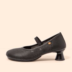 Dámské perforované lodičky ALMA#N694R NAPPA PERFORADA BLACK/ ALMA Dámské perforované lodičky ALMA#N694R NAPPA PERFORADA BLACK/ ALMA