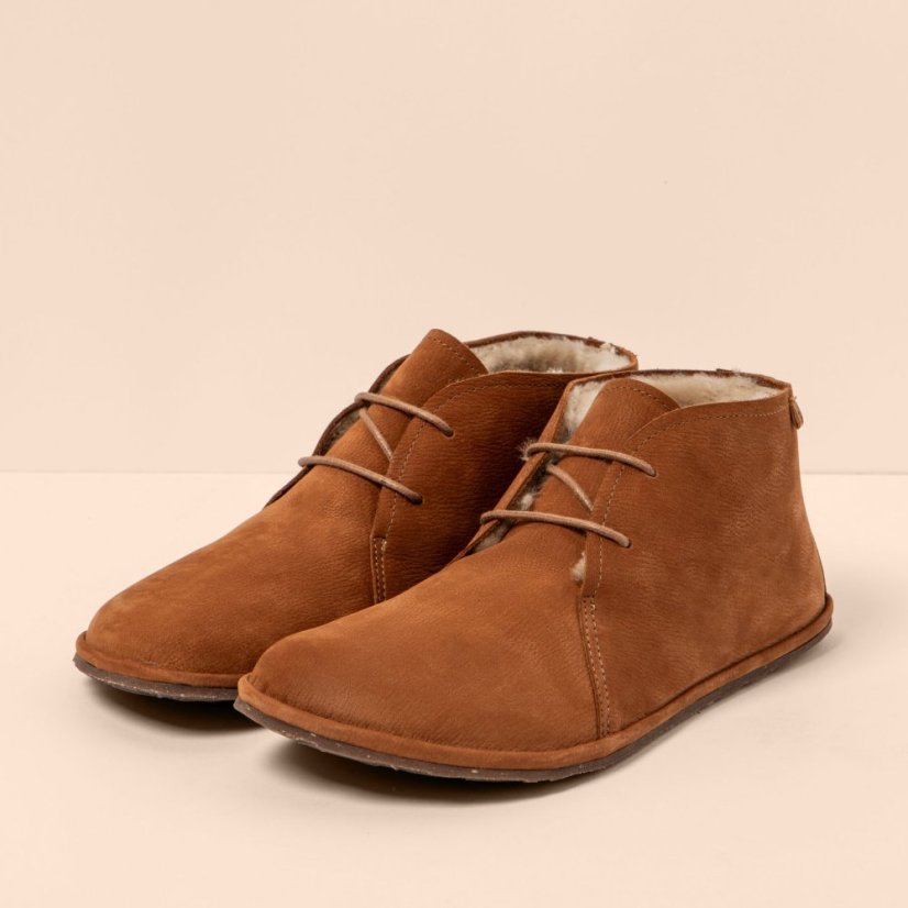 Kotníkové barefootové boty#N5672C PLEASANT WOOD/ BARE