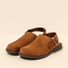 Uzavřené sandály#N5871 NOBUCK LAVADO CUERO/ ARENISCA Uzavřené sandály#N5871 NOBUCK LAVADO CUERO/ ARENISCA