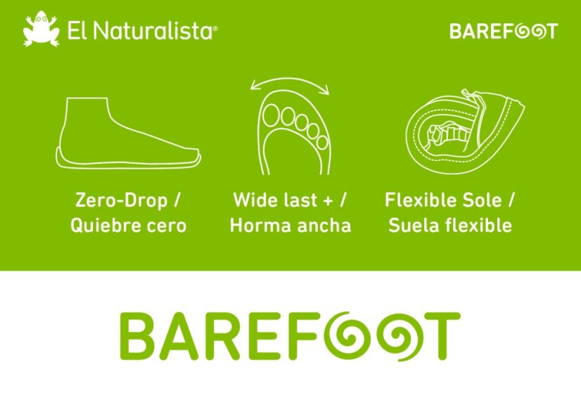 Barefoot sandály HORIZON#N6003 NOBUCK BLACK / HORIZON