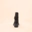 Polokozačky na podpatku#N5669 PLEASANT BLACK / TICINO