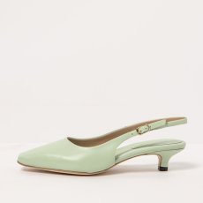 Luxusní dámské lodičky#S3024 NAPPA PASTEL GREEN/ ALEDO