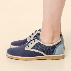 Veganské barefoot polobotky#N577T MULTI MATERIAL MULTI INDIGO/ MARSILEA UNISEX