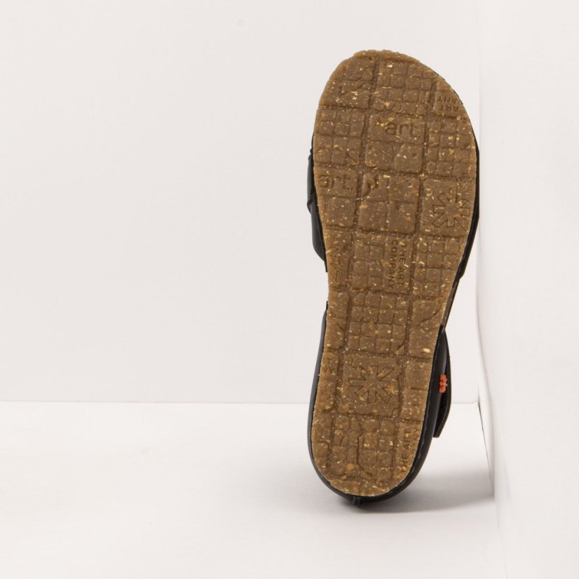 Dámské sandály#0384 NAPPA BLACK/ CRETA