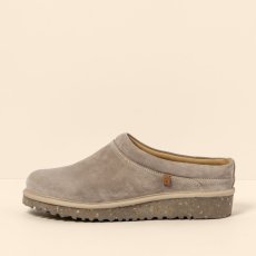 Nazouváky s kožíškem#N5636 SILK SUEDE TAUPE / FELSEN Nazouváky s kožíškem#N5636 SILK SUEDE TAUPE / FELSEN