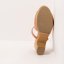 Designové dámské pantofle#S3273 NAPPA PEACH PINK/ ST.LAURENT SANDAL