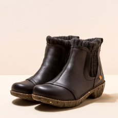 Dámské kotníkové boty#NE23 NATURAL GRAIN BLACK/ YGGDRASIL Dámské kotníkové boty#NE23 NATURAL GRAIN BLACK/ YGGDRASIL