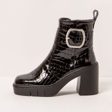 Designové kotníkové boty#1979 HORASAN BLACK/BERNA Designové kotníkové boty#1979 HORASAN BLACK/BERNA